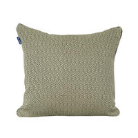 KISSENBEZUG dekorativ herringbone 50x50 cm olivgrün - Olivgrün, Textil (50/50cm) - Happy Friday