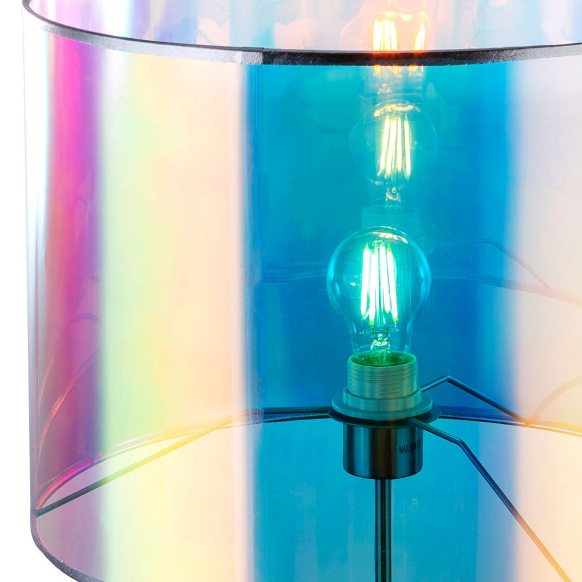 LED STEHLEUCHTE Melanie Metall Bunt - Multicolor, Metall (65/65/155cm)