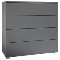 KOMMODE Pavos Anthrazit matt - Anthrazit, Holzwerkstoff (76/76/35cm) - Vladon
