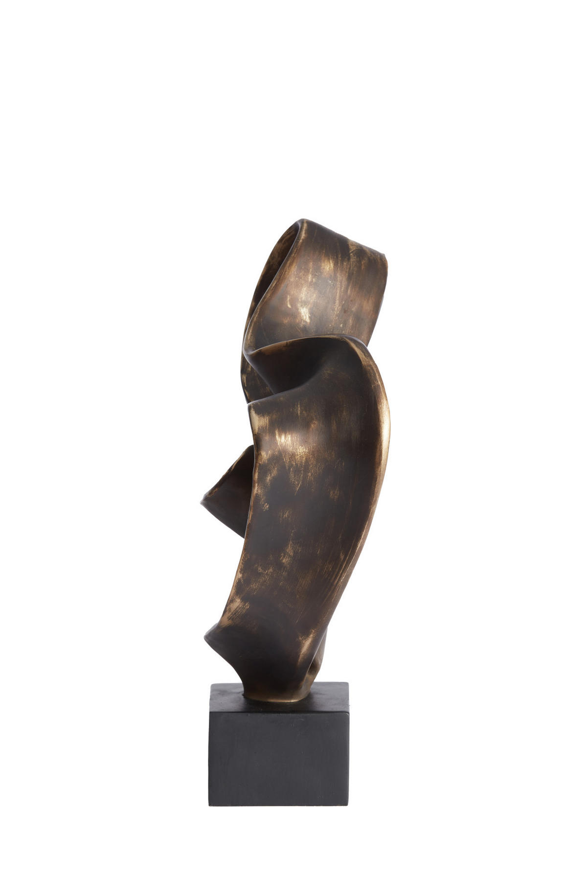 ORNAMENT Kajan Bronze 33/14,5/44,5 cm - Bronzefarben, Kunststoff (14.5/44.5/33cm) - Light & Living