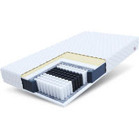 TASCHENFEDERKERNMATRATZE Rimini Max - Weiß, Textil (80/200cm) - FDM