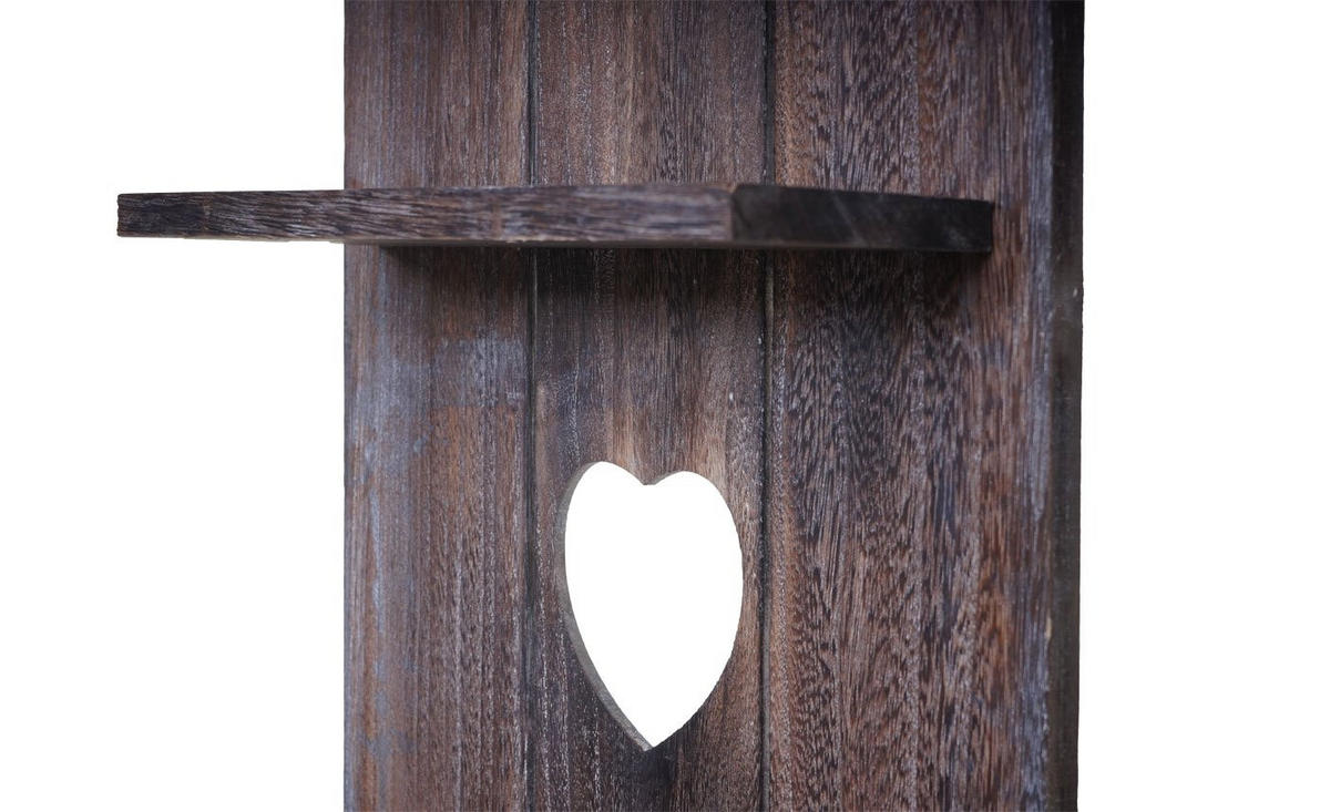 WANDREGAL Braun - Braun, Holz (33/150/13cm) - MCW