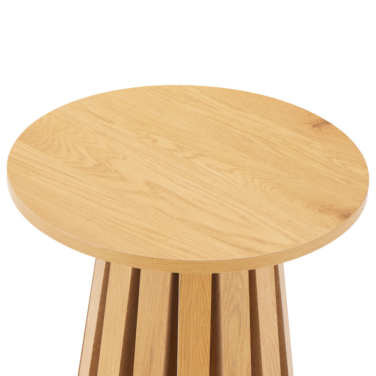 BEISTELLTISCH Liv - Braun, Holzwerkstoff (45/45/55cm) - Happy Garden
