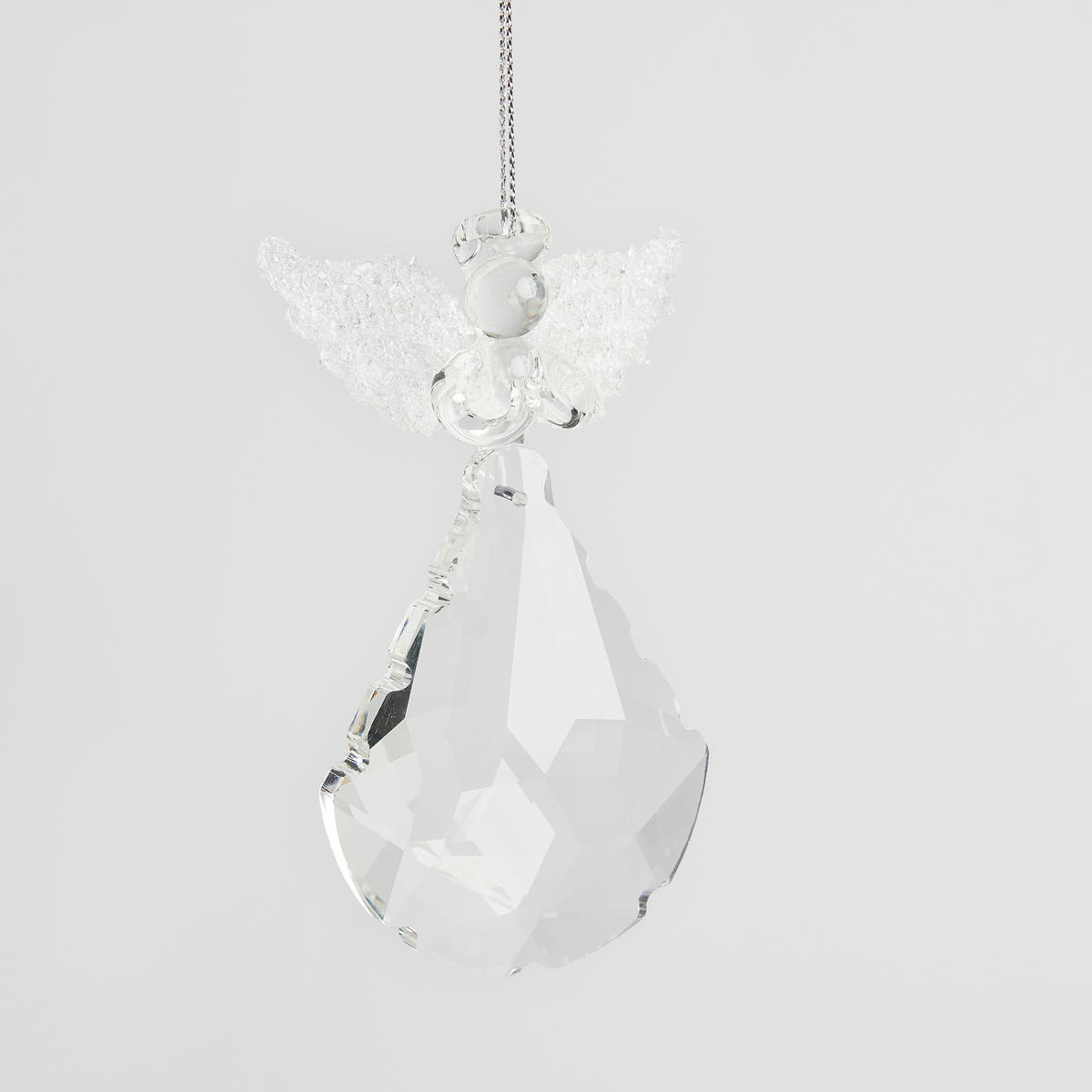 WEIHNACHTSDEKO Hängend ANHELO, 7 x 10,5 cm, Transparent, Christbaumschmuck, Weihnachtsbaumdekoration, Christmas, Xmas - Transparent, Glas (7/3/10.5cm) - home&you