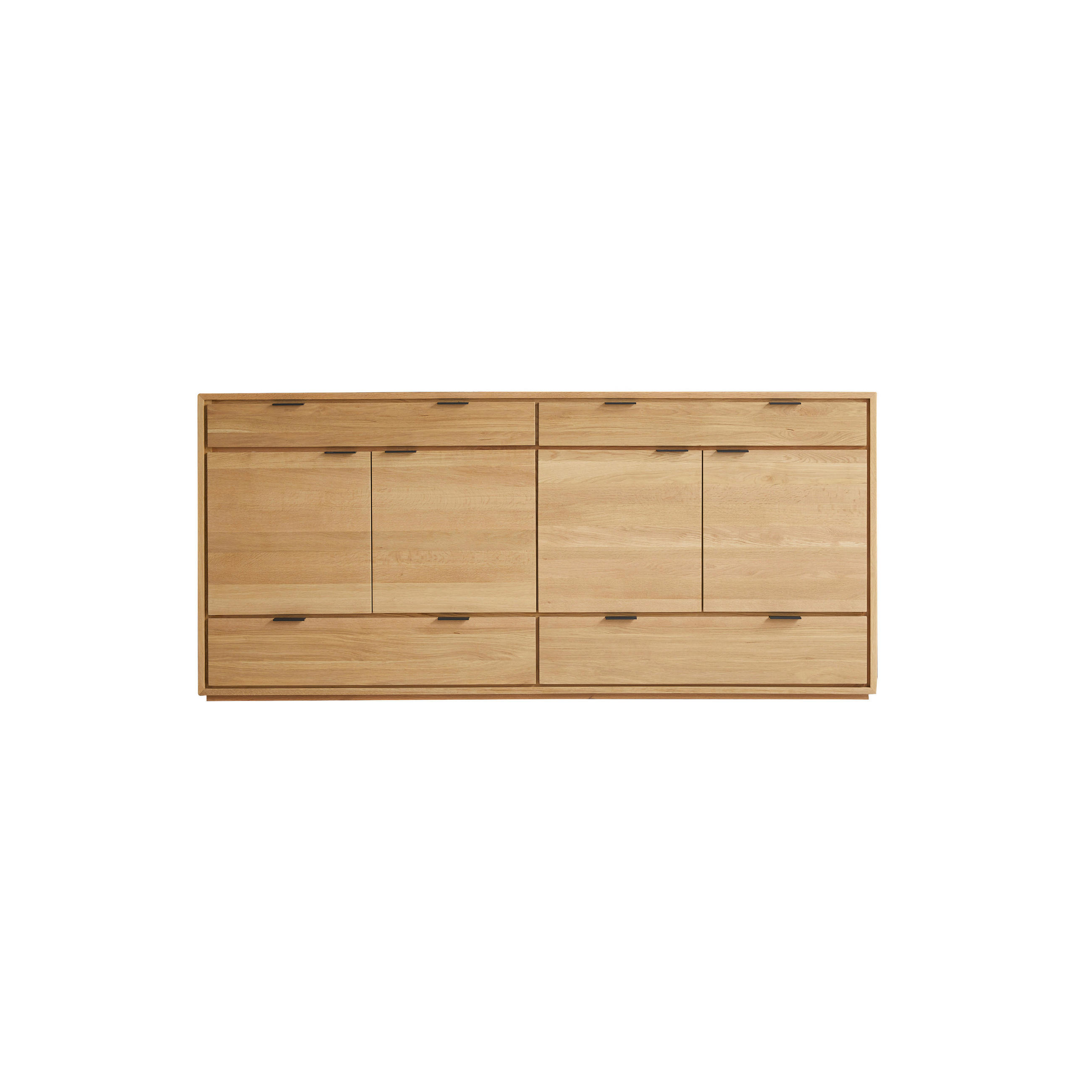 SIDEBOARD Senson Natur aus Eiche - Naturfarben, Holz (200/92/45cm) - Tikamoon