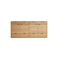 SIDEBOARD Senson Natur aus Eiche - Naturfarben, Holz (200/92/45cm) - Tikamoon