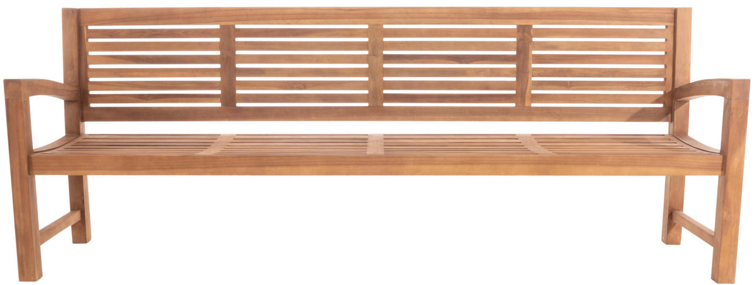 TEAKBANK Halmur 240 cmTeak - Braun, Holz (240/92/59cm) - TPFGarden