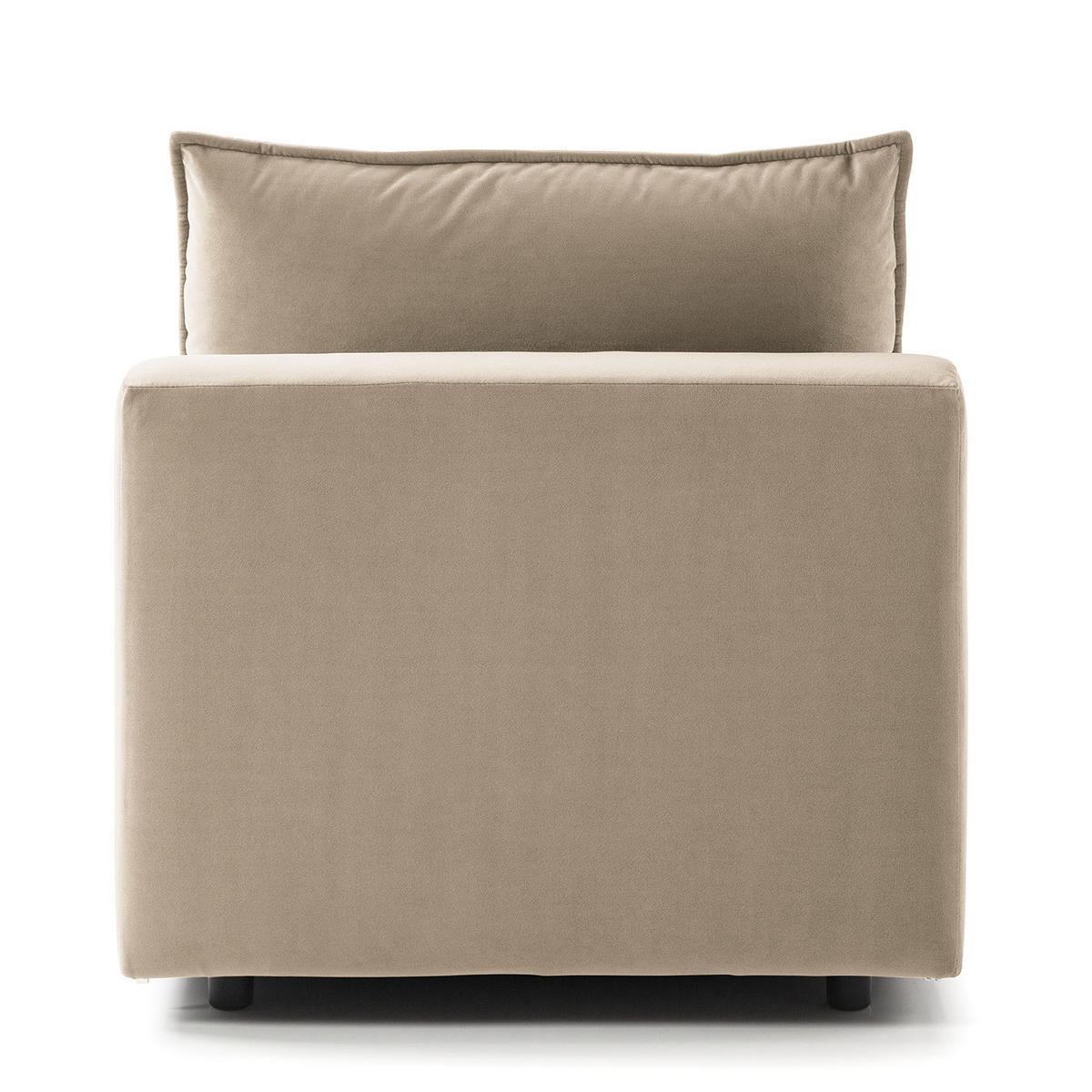 MODULSESSEL - Beige, Holz/Textil (80/82/99cm) - home24