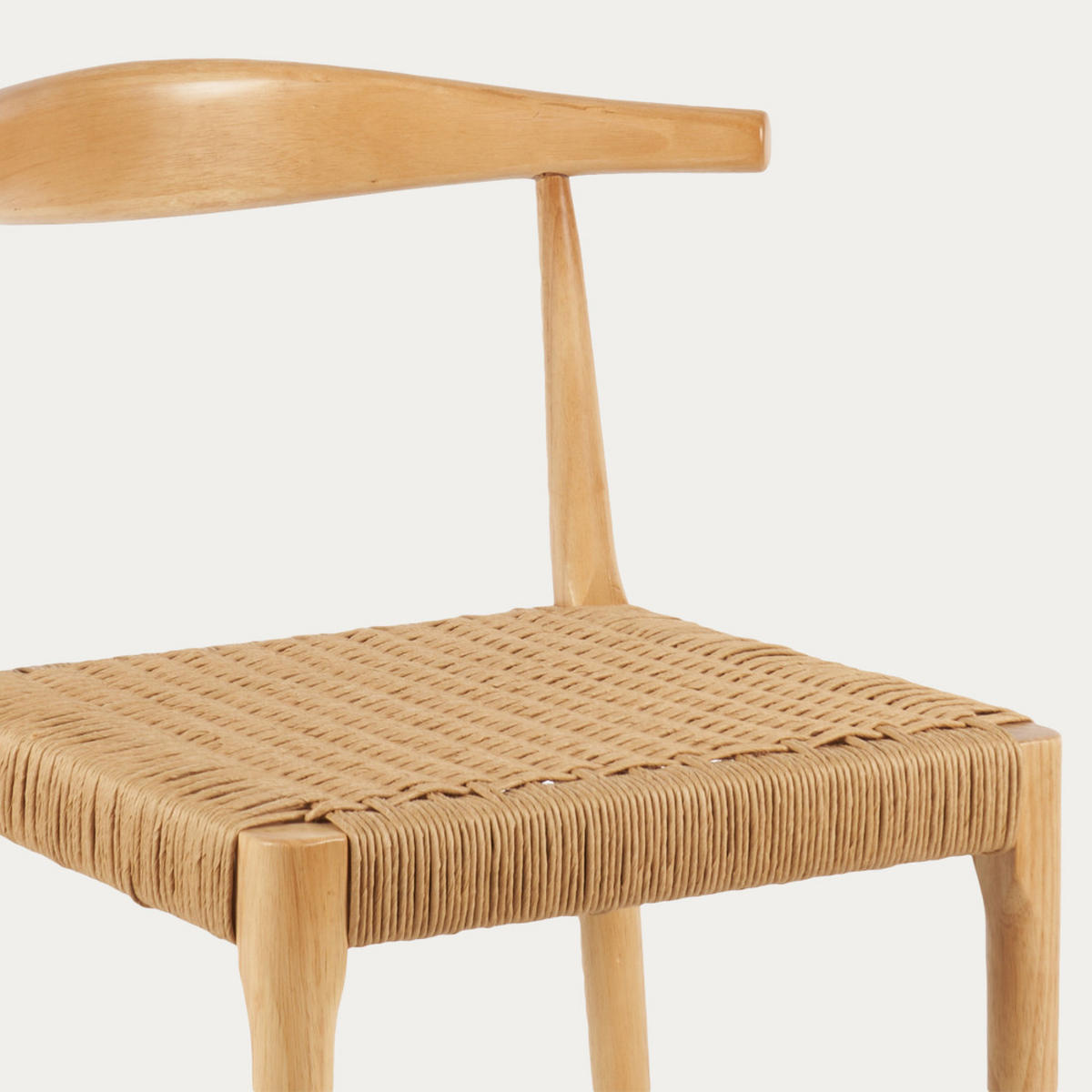 STUHL Krabi Natur 54.5 cm x 80 cm - Braun, Holz (54/80/55cm) - Kenay Home