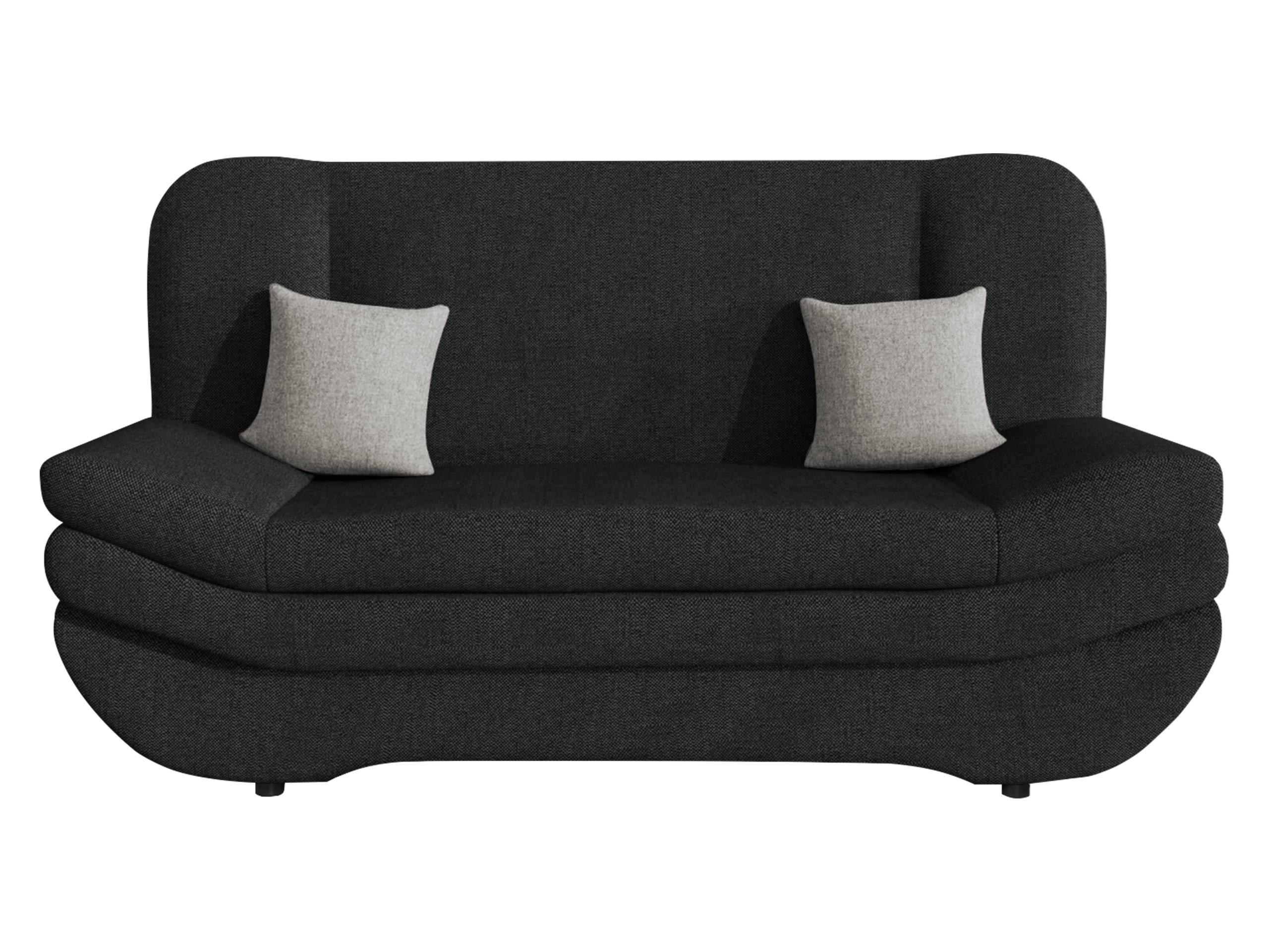 SCHLAFSOFA Weronika - Anthrazit/Schwarz, Holz/Kunststoff (200/95/90cm) - MIRJAN24