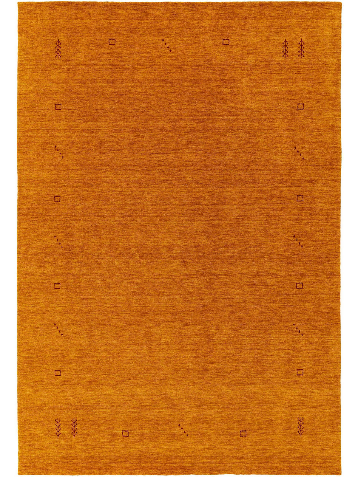 WOLLTEPPICH Jamal Gelb 80x150 cm - Gelb, Textil (80/150cm) - benuta Nest