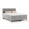BOXBETT Divine Grau 160/200 cm - Schwarz/Grau, Holz/Holzwerkstoff (160/200cm) - Maison de Reve