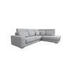 ECKSOFA Nevio Xl In Scala - Hellgrau, Holzwerkstoff/Textil (312/226cm) - Fun Möbel