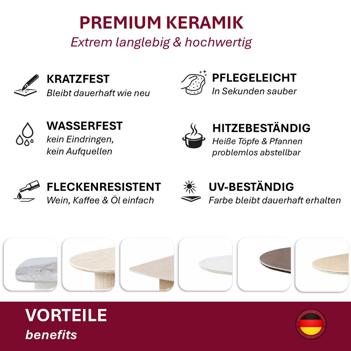 COUCHTISCH Keramik Travertin-Optik geriffeltes Säulengestell Sand 130 × 70 cm - Sandfarben, Keramik/Metall (70/130/45cm)