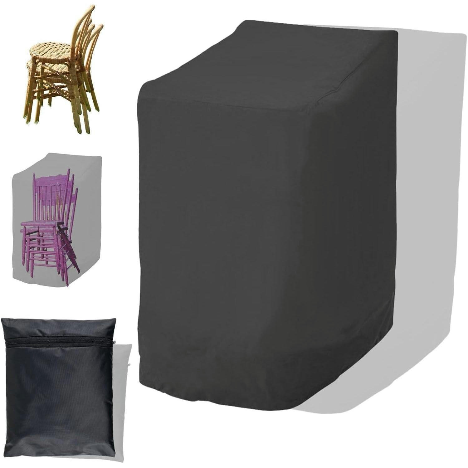 XXXLutz Stapelstuhl Schwarz 85x65x114 cm