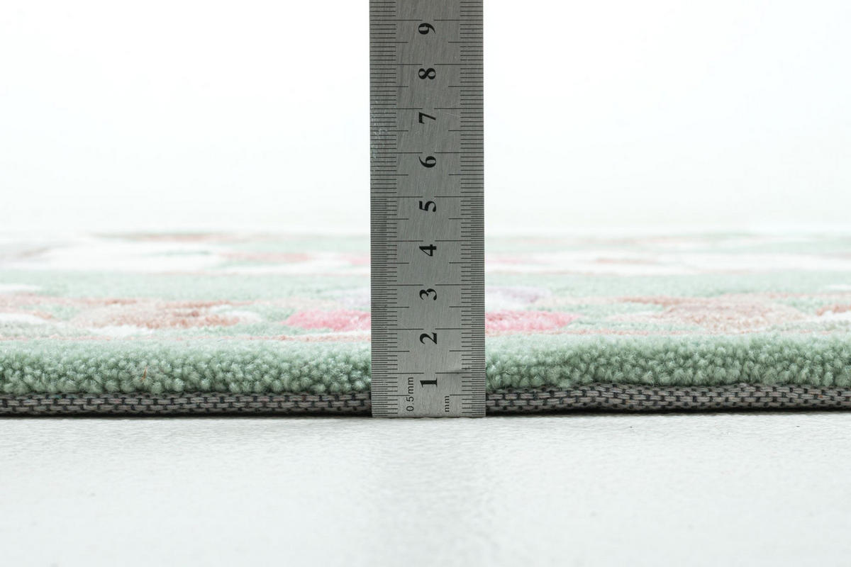 HANDTUFTTEPPICH Ming 190x290 cm - Grün, Textil (190/290cm) - THEKO