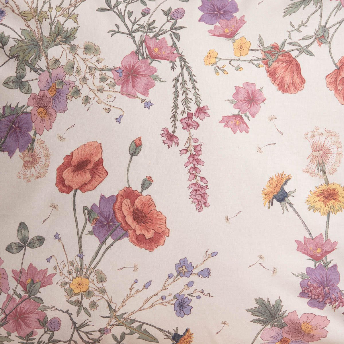 BETTWÄSCHE Meadow flowers Baumwoll 220/200 cm - Multicolor, Textil (220/200cm) - Homla