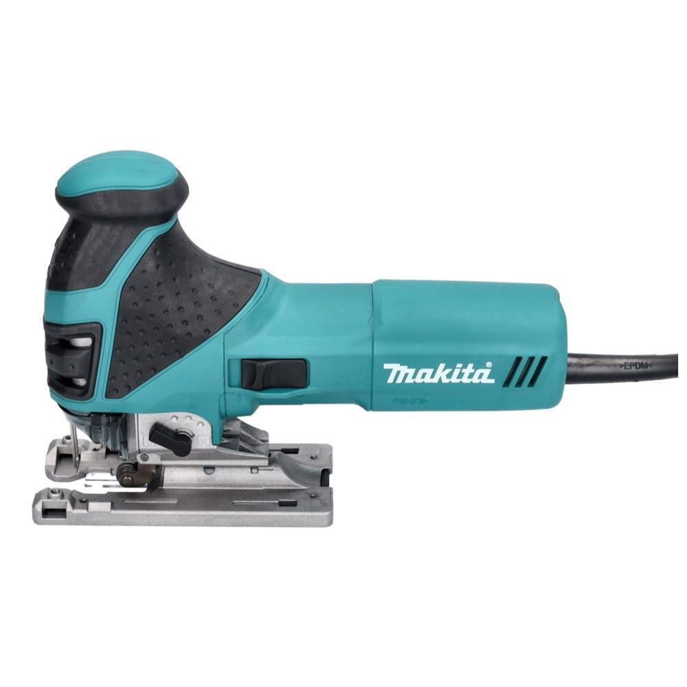 MAKITA 4351 FCTJ Pendelhubstichsäge 720W + 6 tlg. Sägeblattset + Makpac - Multicolor, Kunststoff (39/73/10cm) - Makita