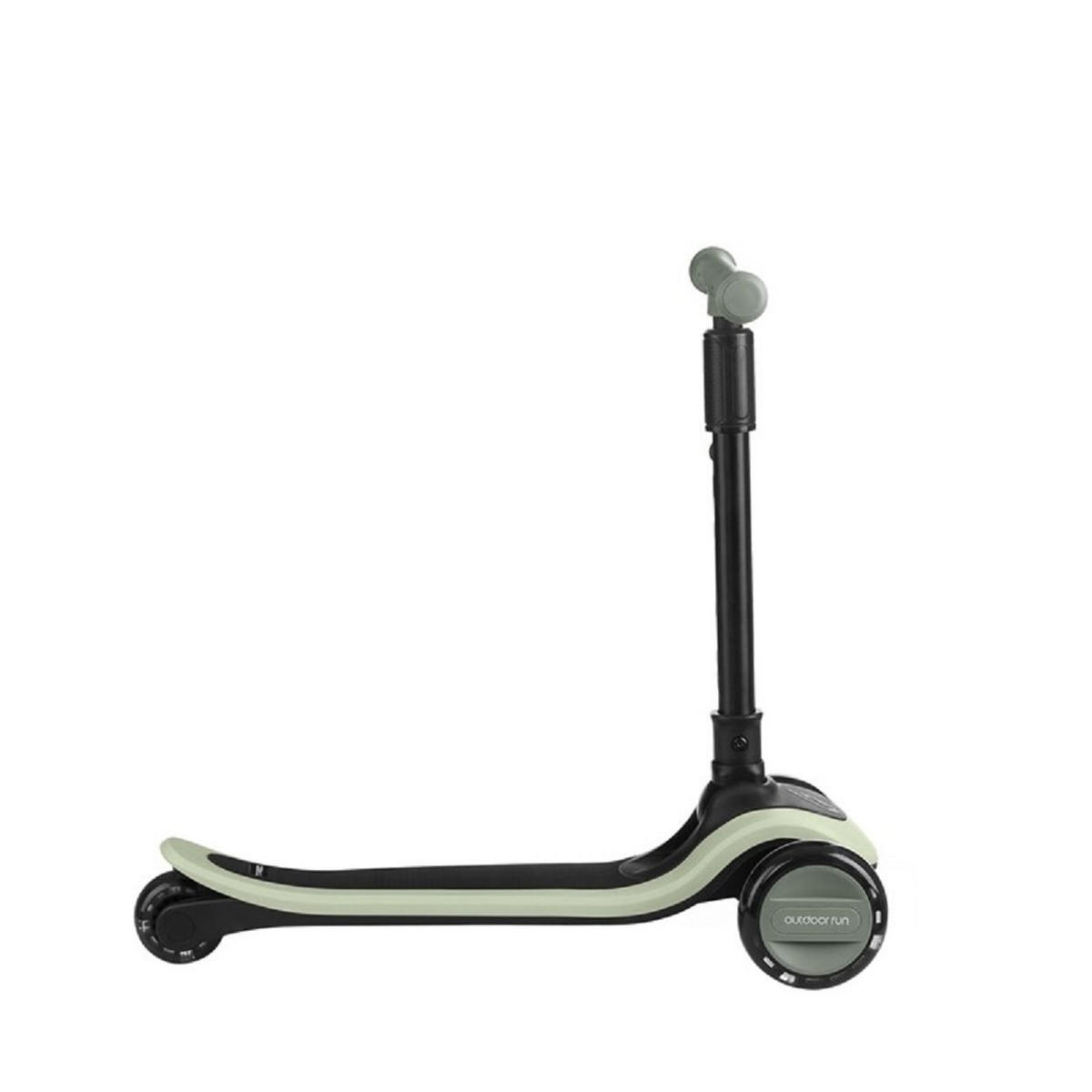 KINDERROLLER 2 in 1 Treo grün Laufrad, Sitz, faltbar, Lenkerhöhe verstellbar - Grün, Metall (63/31/56cm) - Kikka boo