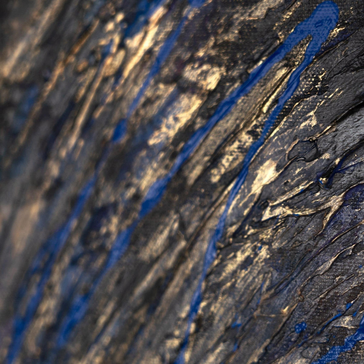 GEMÄLDE Erwachen der Kraft Schattenfugenrahmen Weiß 120x80 cm - Weiß, Holz (120/80cm) - YS-art gallery