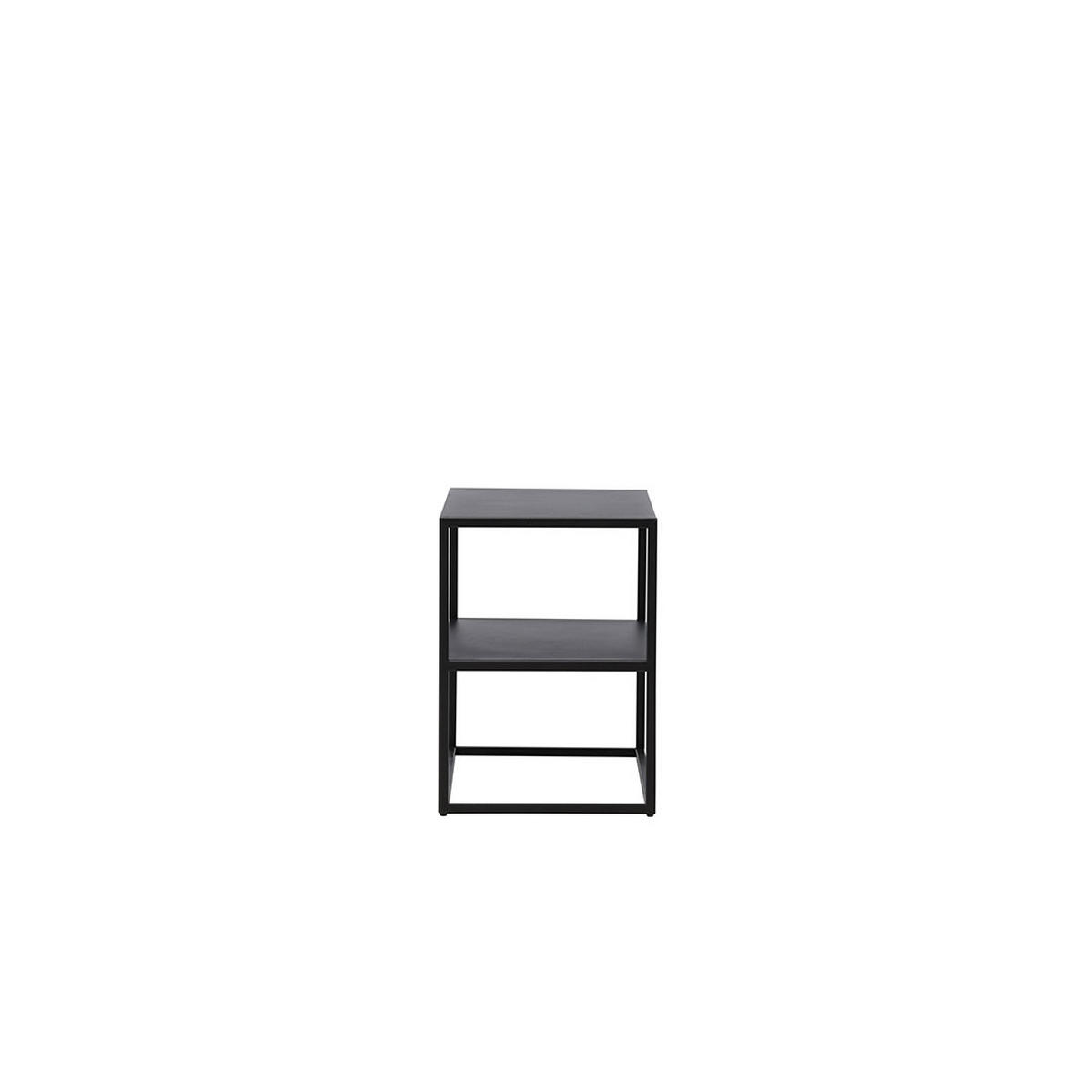 SCHUHREGAL, Curitiba, Schwarz, Stahl, 70 x 33 x 45 cm - Schwarz, Metall (70/45/33cm) - ebuy24