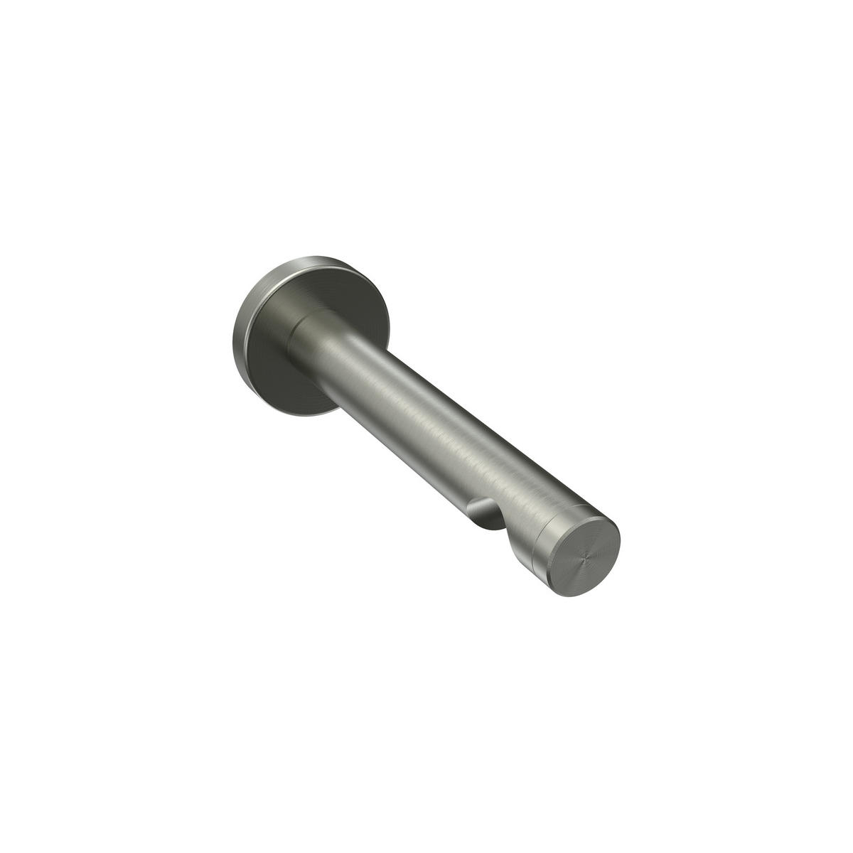 TRÄGER FÜR GARDINENSTANGEN 16 mm Ø, Enorma 1-läufig, Edelstahl - Edelstahlfarben, Metall (11/3.8/3.8cm) - INTERDECO