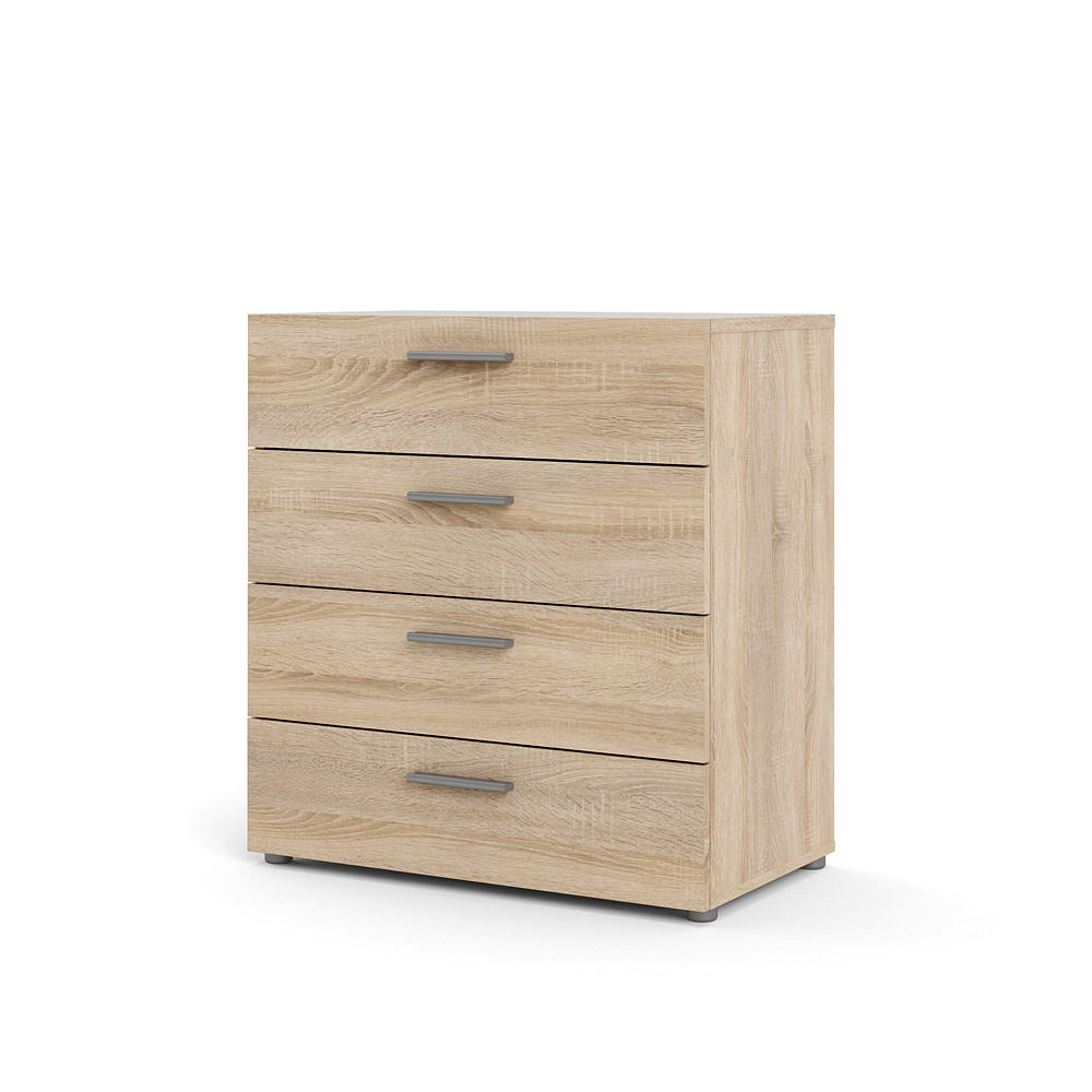 KOMMODE Eiche Dekor - Eiche Wotan, Holzwerkstoff (80/68/40cm) - ebuy24