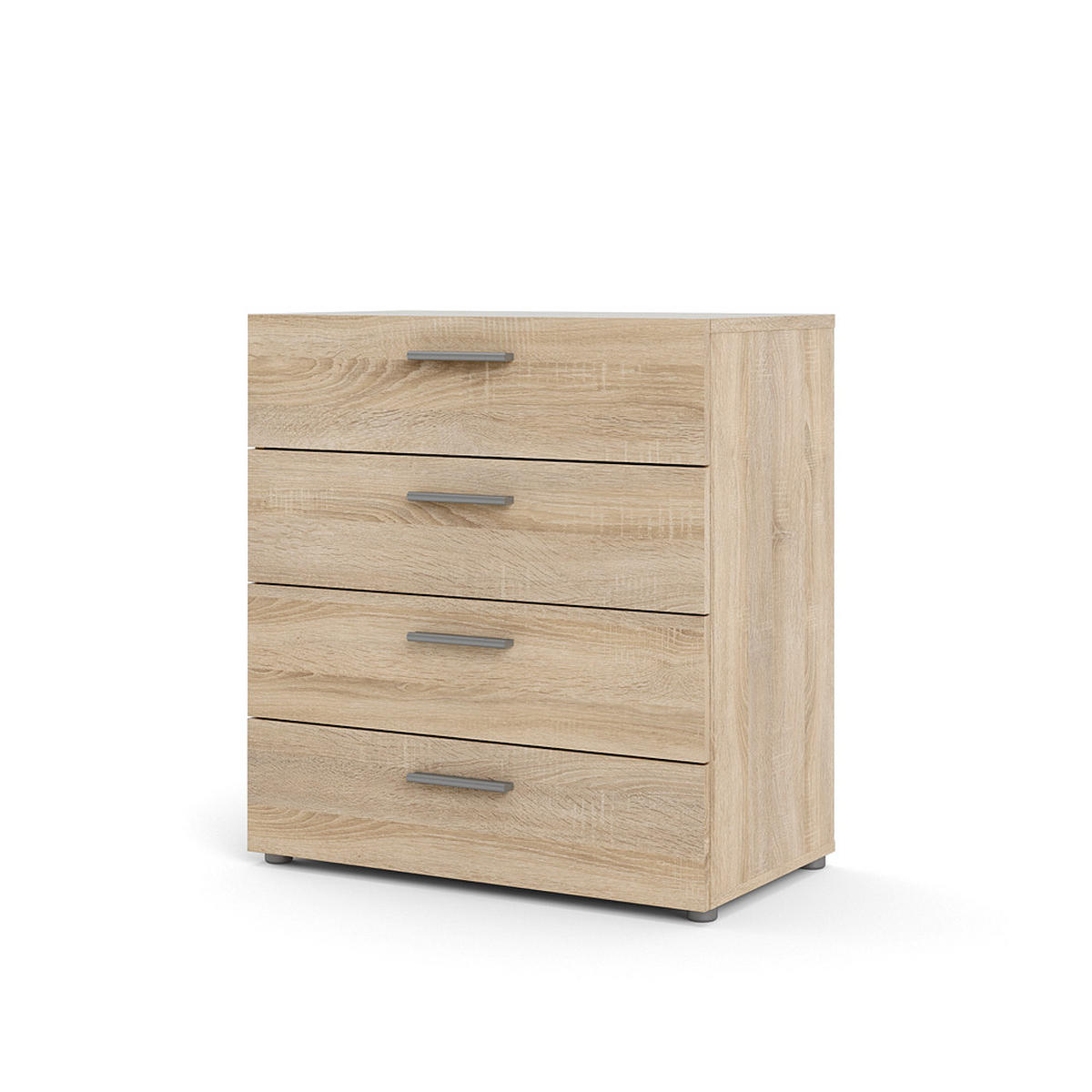 KOMMODE Eiche Dekor - Eiche Wotan, Holzwerkstoff (80/68/40cm) - ebuy24