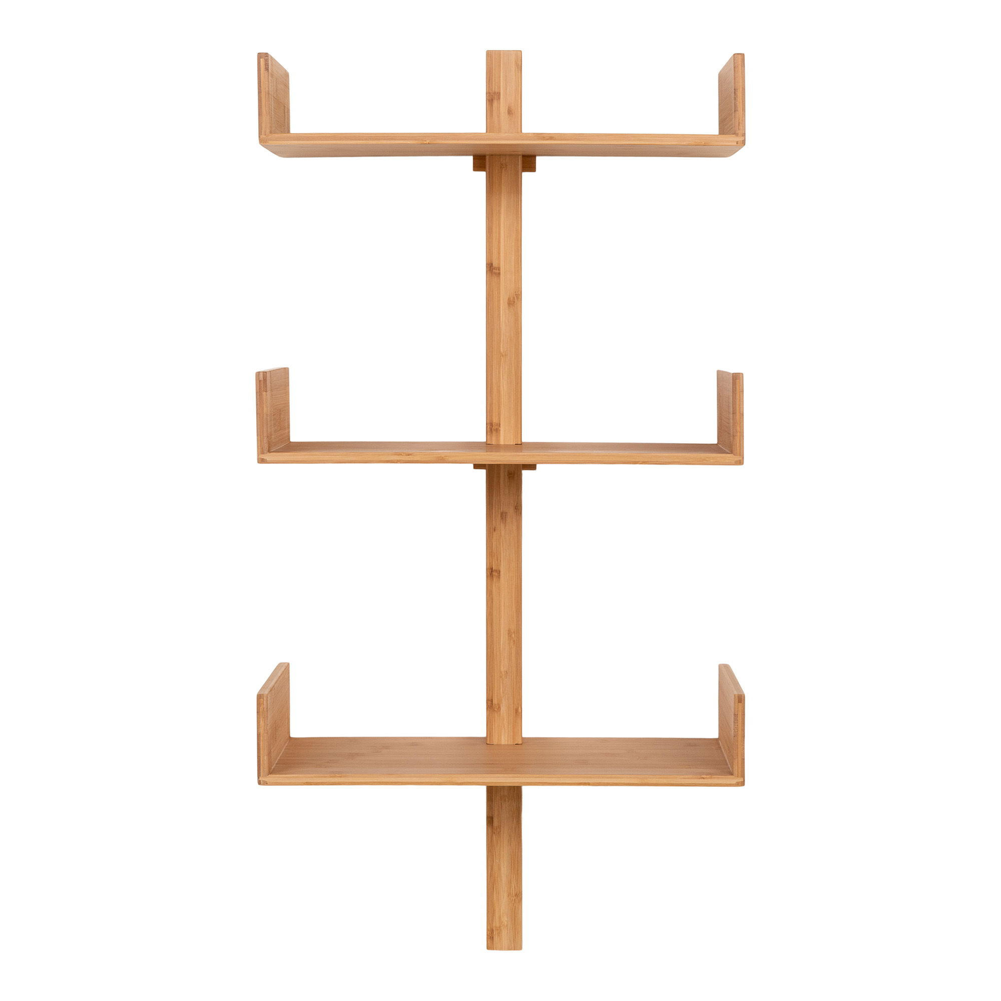 WANDREGAL Bambus 50x102 cm Natur - Naturfarben, Holz (102/102/50cm) - tinkaro