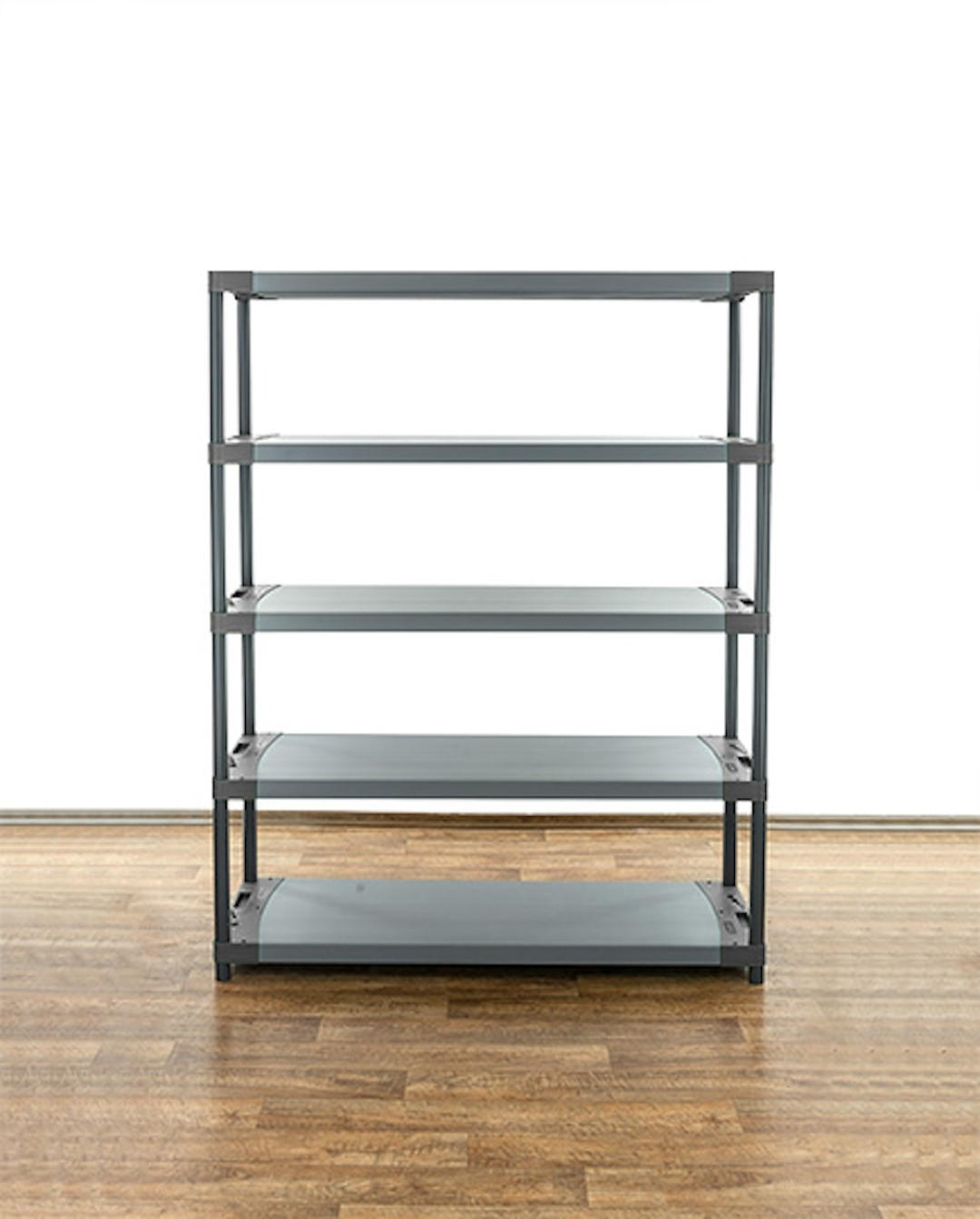 KUNSTSTOFFREGAL GREY BEAR Tall 180x130x46cm Fachlast 70kg Grau - Grau, Kunststoff (130/180/46cm) - PROREGAL