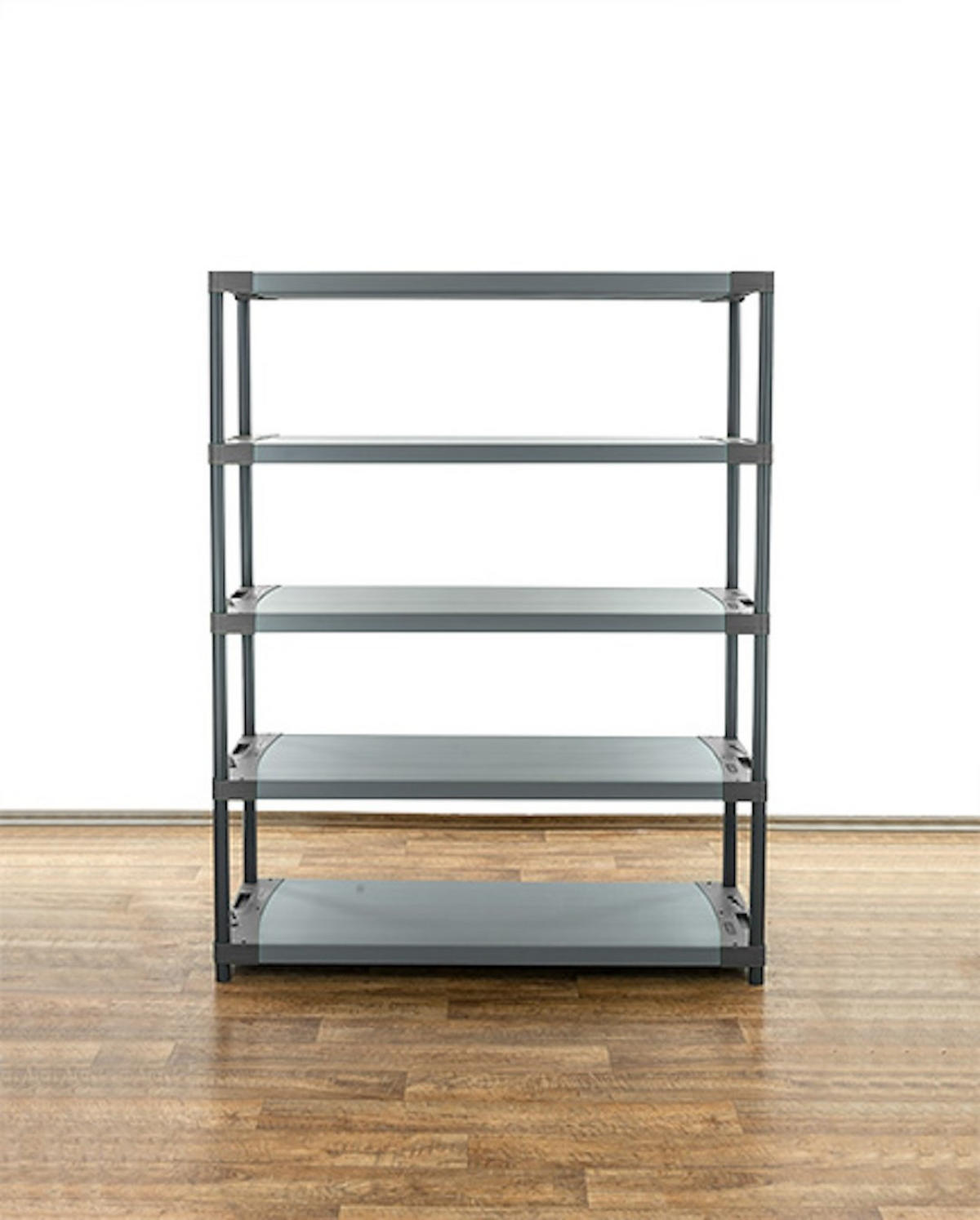 KUNSTSTOFFREGAL GREY BEAR Tall 180x130x46cm Fachlast 70kg Grau - Grau, Kunststoff (130/180/46cm) - PROREGAL