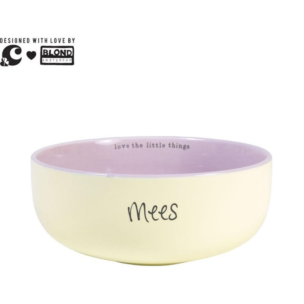 SCHALE Love The Little Things in Gelb - 14cm - Multicolor, Keramik (15.5/6.7/15.5cm) - Blond Amsterdam