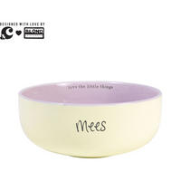 SCHALE Love The Little Things in Gelb - 14cm - Multicolor, Keramik (15.5/6.7/15.5cm) - Blond Amsterdam