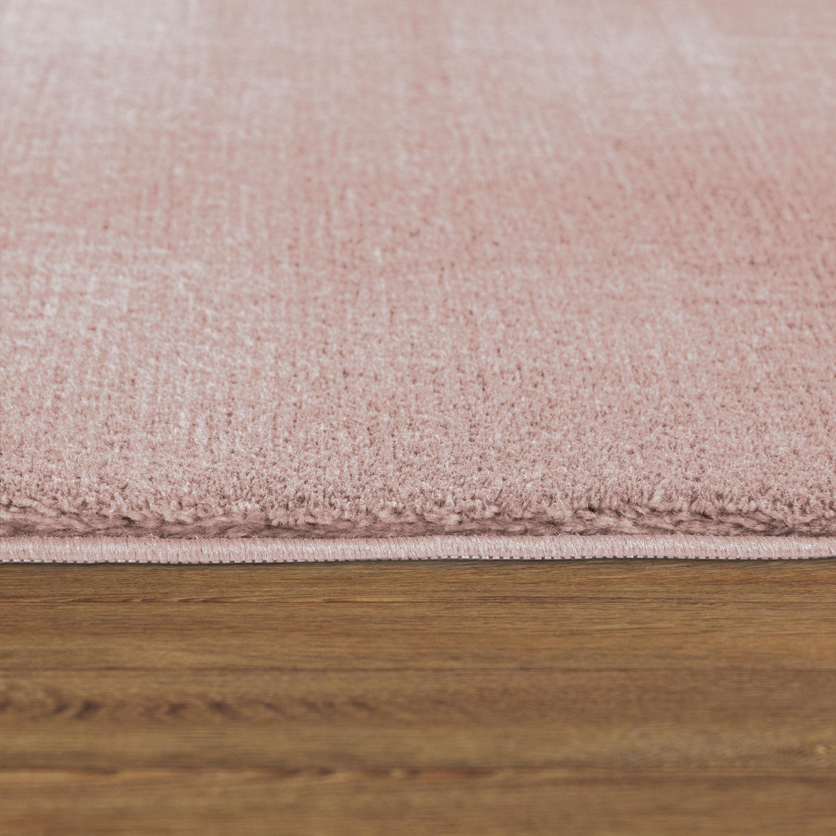 KURZFLORTEPPICH 200/200 cm Cadiz 630 - Rosa, Textil (200/200cm) - Paco Home