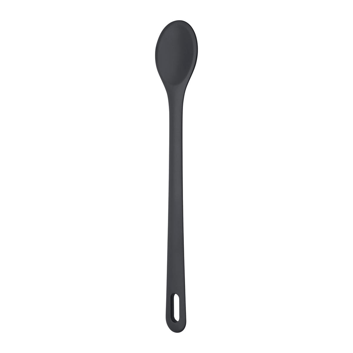 KOCHLÖFFEL Kiki Dunkelgrau matt - Dunkelgrau, Kunststoff (1cm) - Mömax