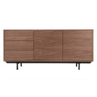 SIDEBOARD Vintage 160 cm Nussbaum MANNY - Walnussfarben, Holz (45/72/160cm) - Miliboo