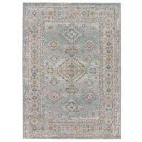 VINTAGE-TEPPICH Blau Parma 80/150 cm - Blau, Naturmaterialien/Textil (80/150cm) - Atticgo