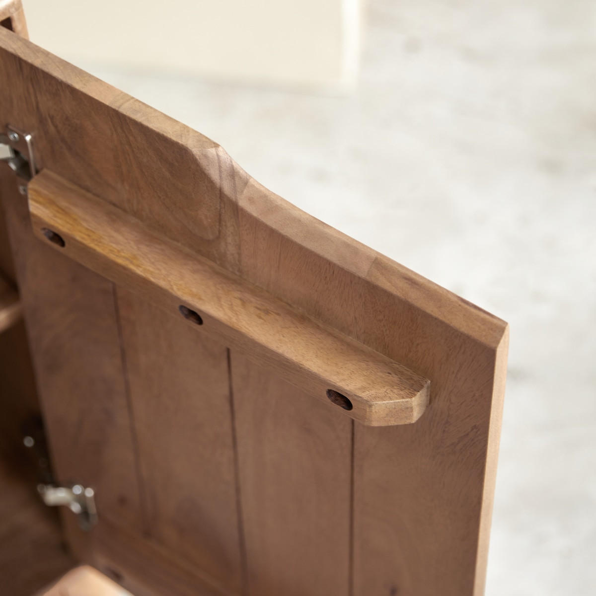 SIDEBOARD Gabrielle Braun aus Mango - Braun, Holz (160/81/40cm) - Tikamoon