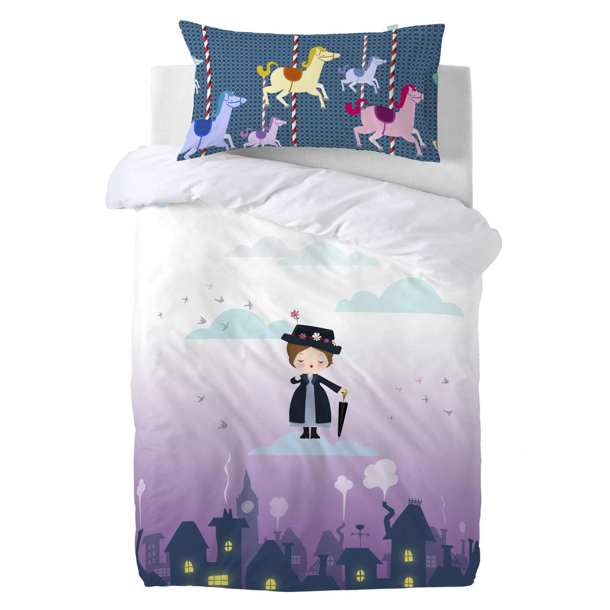 KISSENBEZUG nanny 50x75 cm mehrfarbig - Multicolor, Textil (50/75cm) - Happy Friday
