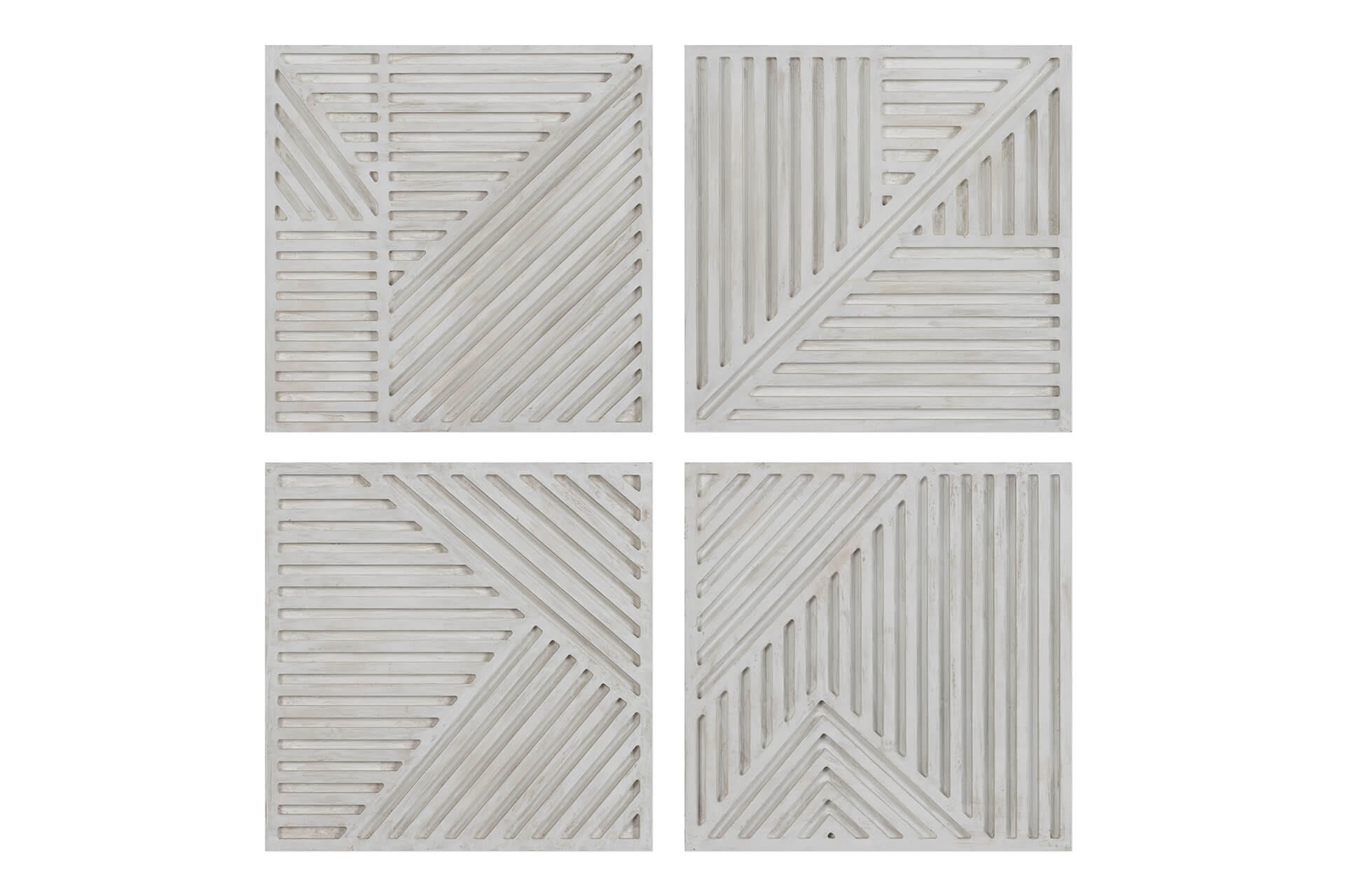 HOLZBILD Grau 100/100 cm - Grau, Holz (8/100cm) - KUNSTLOFT