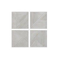 HOLZBILD Grau 100/100 cm - Grau, Holz (8/100cm) - KUNSTLOFT