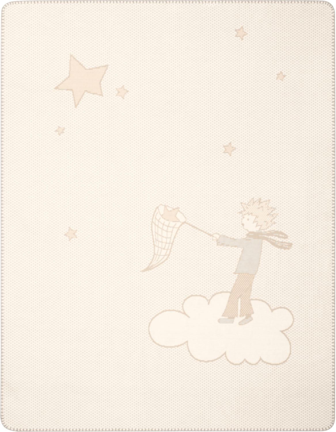 KINDERDECKE Lovely & Sweet Little Prince 75 x 100cm - Multicolor, Textil (75/100cm) - Biederlack