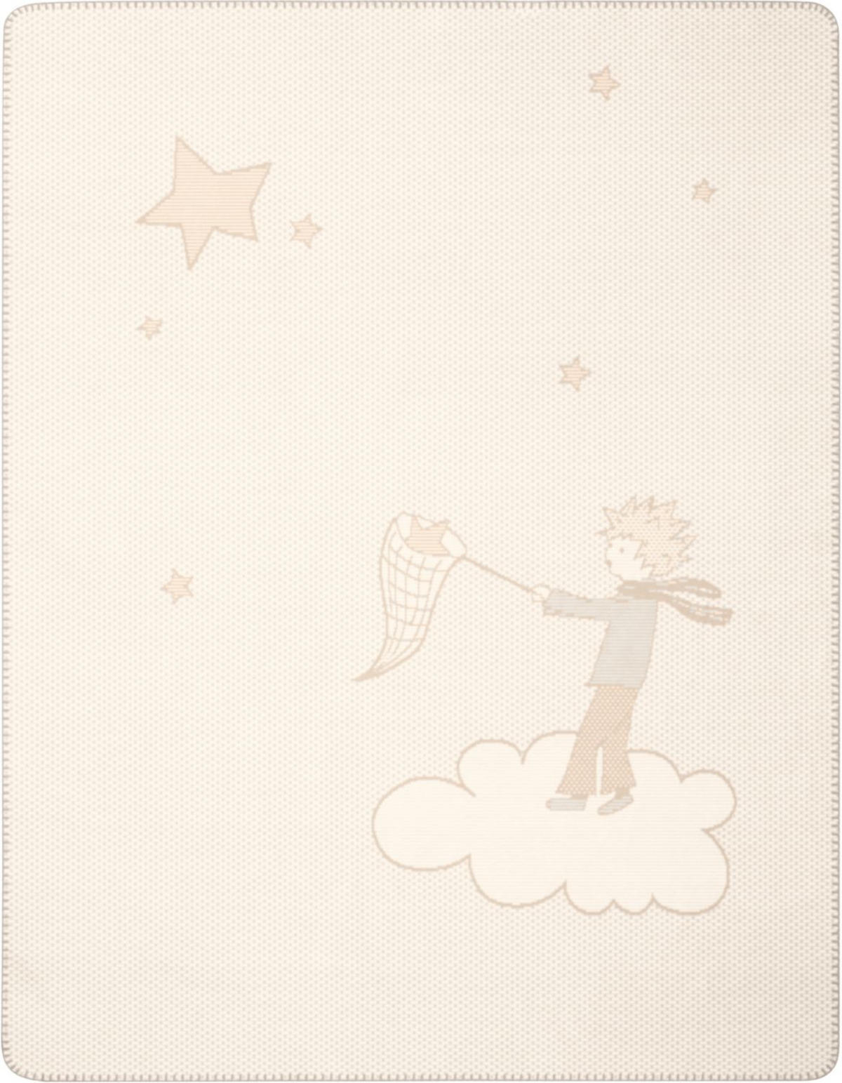 KINDERDECKE Lovely & Sweet Little Prince 75 x 100cm - Multicolor, Textil (75/100cm) - Biederlack