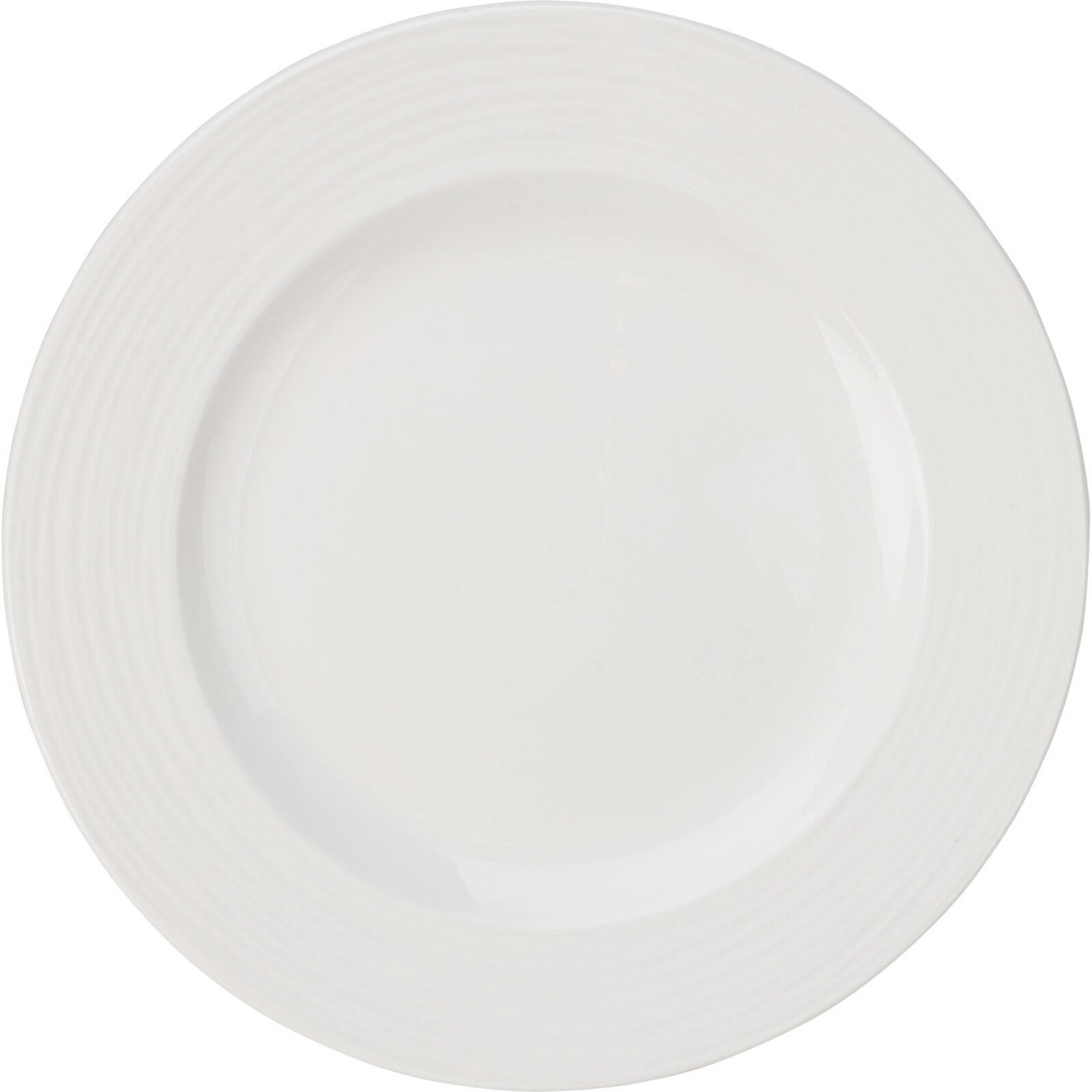 ESSTELLER Porzellan Ø 27 cm - Weiß, Keramik (27cm) - Siaki