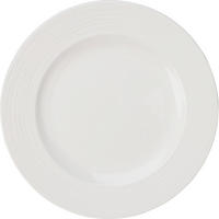 ESSTELLER Porzellan Ø 27 cm - Weiß, Keramik (27cm) - Siaki