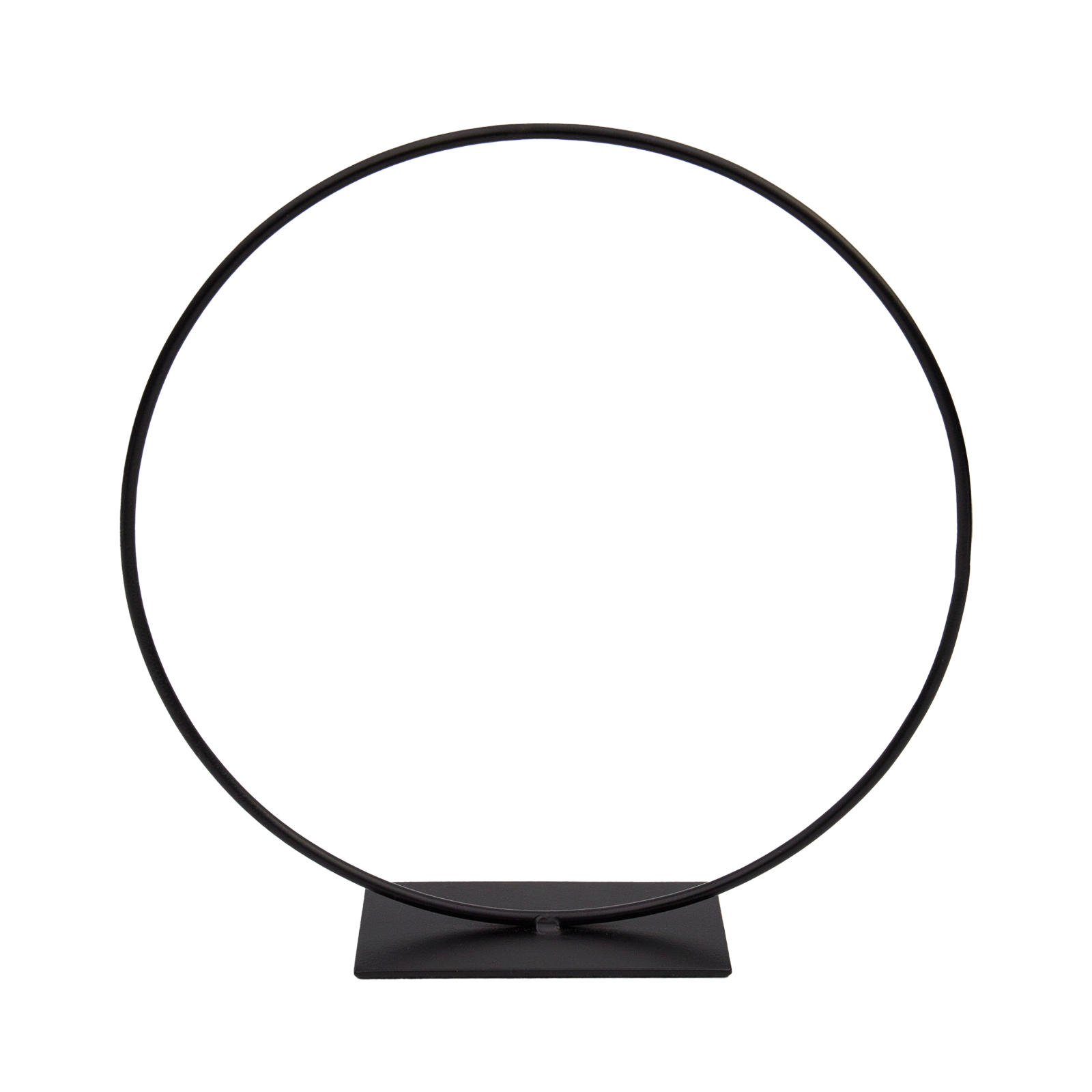 LaLe Living Dekoring Schwarz 4x25x25 cm