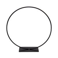 DEKORING Kida in Schwarz Ø25 cm - Schwarz, Metall (4/25/25cm) - LaLe Living