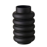 VASE Ribbo - Schwarz, Glas (25cm) - Boltze Home