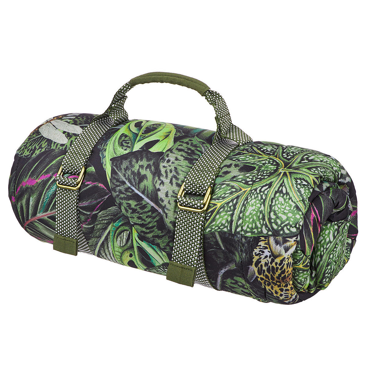 PICKNICKDECKE Picnic Deluxe - Grün, Kunststoff/Textil (140/180cm) - Butlers