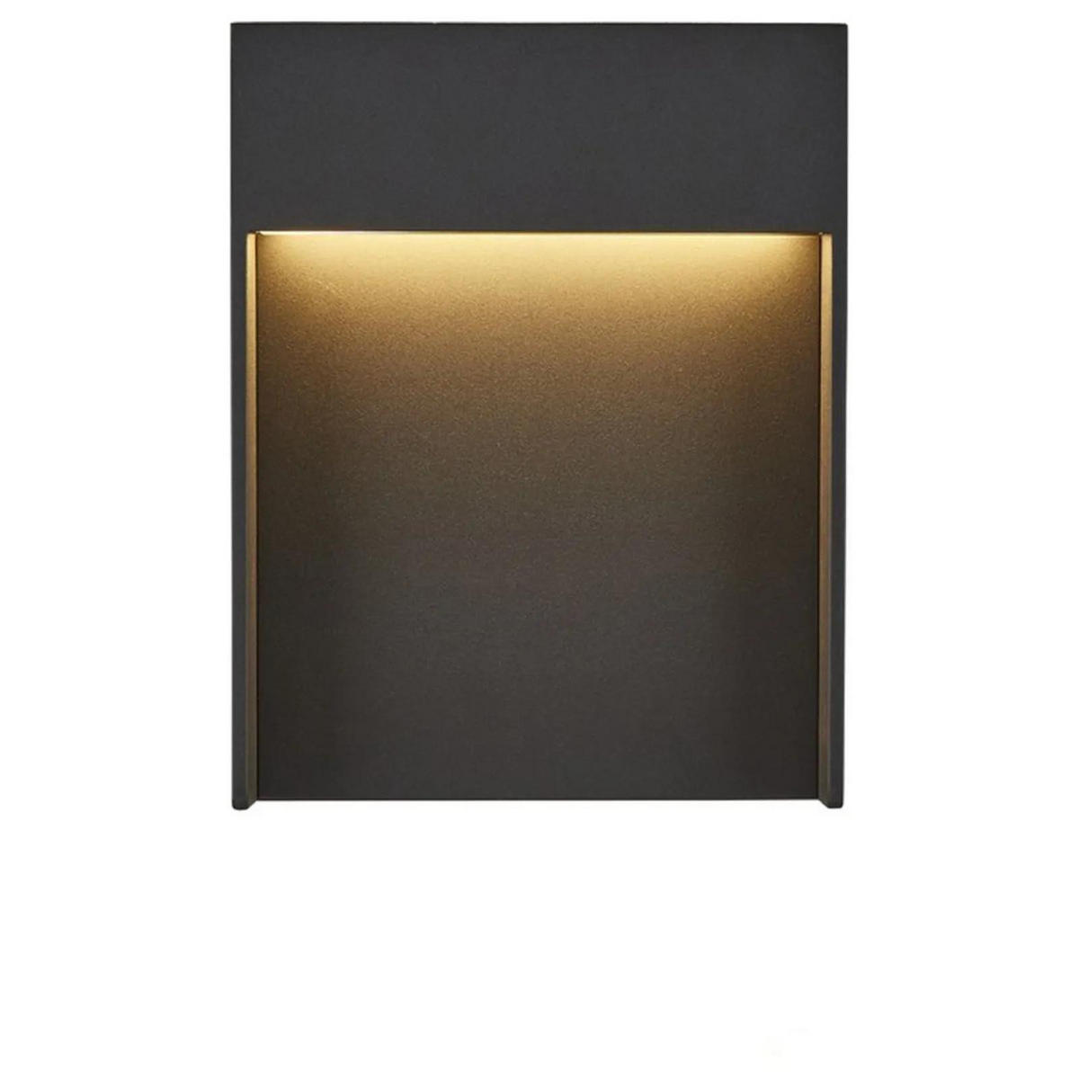 WANDLEUCHTE Flatt Anthrazit - Anthrazit, Metall (18/23/7cm) - SLV